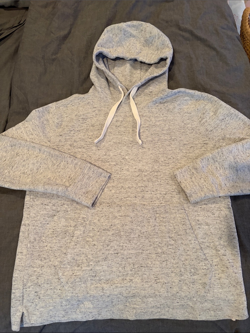 Banana Republic Heather Gray Pullover Hoodie